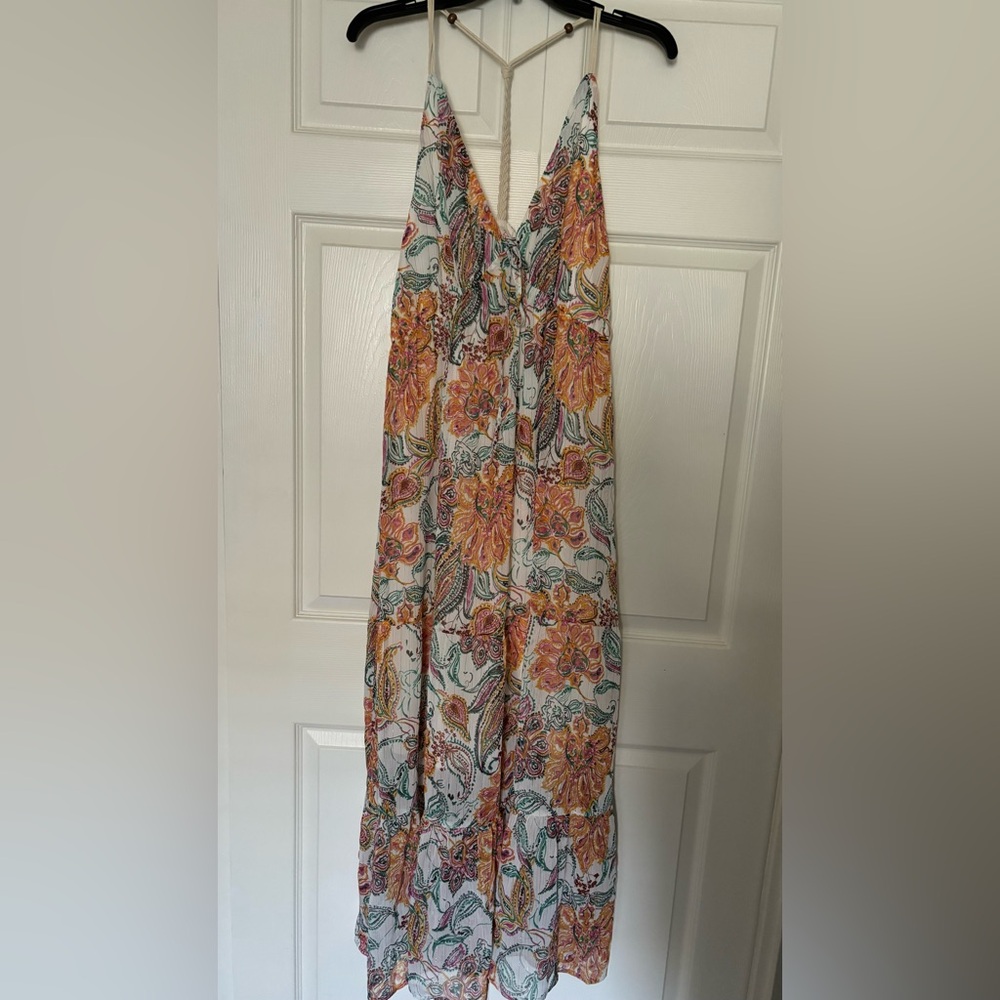 Beautiful Like Love Paisley Print Maxi Dress 👗 Plus size